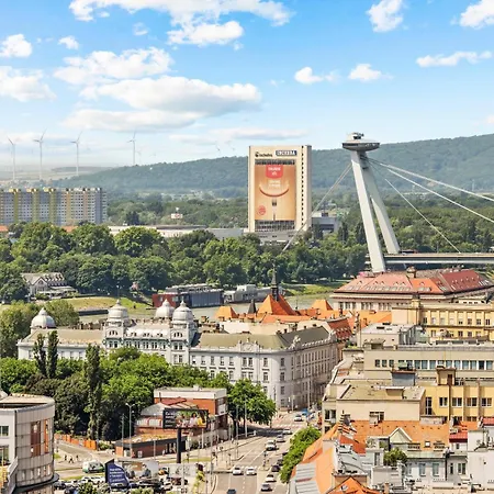 Castle View In Sky Park By Zaha Hadid * Bratislava