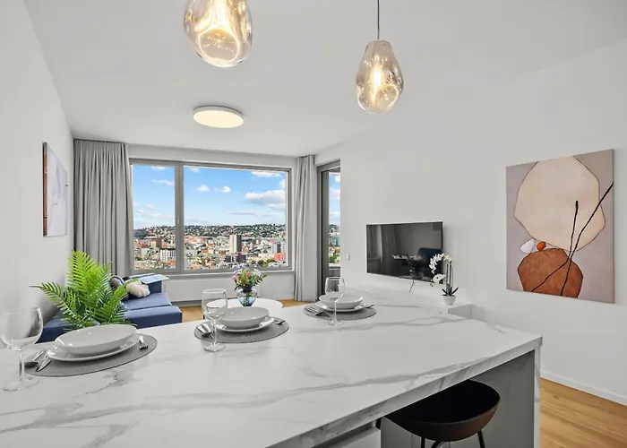 Castle View In Sky Park By Zaha Hadid * Bratislava