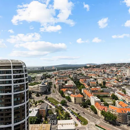 Castle View In Sky Park By Zaha Hadid Pozsony